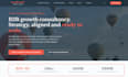 design b2b consulting website b2b consulting firm website HR consultant website