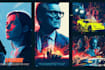create a cinematic movie poster with stunning visuals