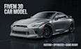 custom fivem car model, gta 5 vehicle mod, addon car, rc car 3d modeling