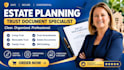 draft estate planning, living trust, revocable trust and trust documents