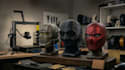 create a custom 3d printable cosplay helmet stl for 3d printing