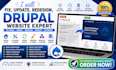 fix drupal issues update redesign design modules themes migrate drupal website