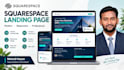 design a professional squarespace landing page