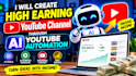 create high earning yt channel through ai youtube automation