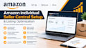 setup amazon individual seller central and listing optimization