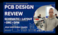 review, troubleshoot, fix your pcb and schematic design before manufacturing