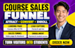 build your online course sales funnel for student enrollment