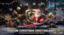 create a stunning 3d christmas video animation