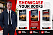 design a professional author website for writers and authors