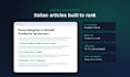 write SEO blog articles and website copy in italian