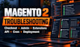fix magento 2 bugs, errors and extension issues