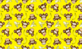 design a cute cartoon seamless pattern