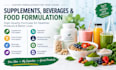 formulate supplements, beverages, food formulation