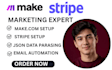setup makecom json data parsing makecom  airtable automation make stripe webhook