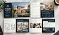 design luxury realestate bronchure, offering memorandum, property brochure, eddm