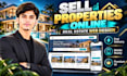 build a real estate website with property listings