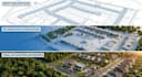 render animate masterplan, 3d site urban plan subdivision, residential community
