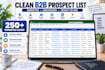 do targeted b2b lead generation and build lead lists