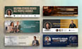 design premium and professional linkedin banner
