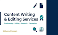 proofread and edit your scientific paper in english