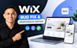 fix wix website bug edit troubleshooting error broken layout mobile responsive