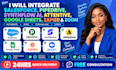 integrate salesforce pipedrive synthflow ai attentive google sheets zapier zoom