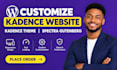 customize kadence website, kadence theme, kadence theme, spectra guttenberg