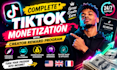 do tiktok creator rewards program monetization account setup organically