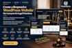 create a responsive wordpress website for lawyers and legal practices