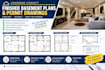 draft loudoun county finished basement plans and permit drawings