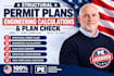 structural permit plans, engineering calculations, and plan check, calc audit