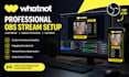 setup whatnot live stream with obs setup for twitch whatnot youtube kick