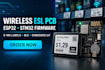 develop wireless electronic shelf label pcb with esp32 stm32 embedded firmware