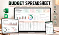 design editable excel google sheets budget spreadsheet invoice tracker templates