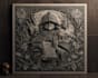 create a true woodcut or linocut illustration