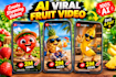 create viral ai talking object and ai fruit animation shorts