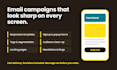 do mailchimp campaign, automation and design landing page