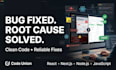 fix bugs and issues in javascript, react, node js and next js