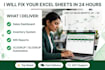 do mis reporting, data cleaning, excel automation and chart
