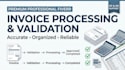 do accounts payable and receivable, invoice validation and processing