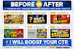 design eye catching youtube thumbnail designs