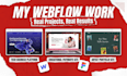 design and develop webflow website, figma to webflow