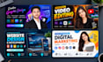 design eye catching fiverr gig thumbnail and image design