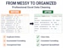 clean format sort and organize your excel data