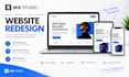 redesign your wix studio website