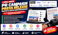 write pr campaign press release writing and digital media distribution