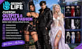 create custom second life outfits, create custom second life outfits, clothing a