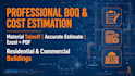 accurate boq and building cost estimate with current ph