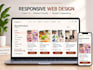 build a modern responsive full stack website