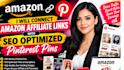 connect amazon affiliate links with SEO optimized pinterest pins